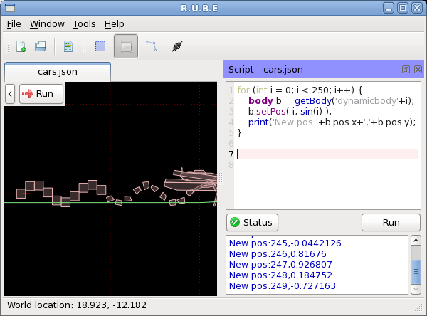 Box2D editor R.U.B.E. pro